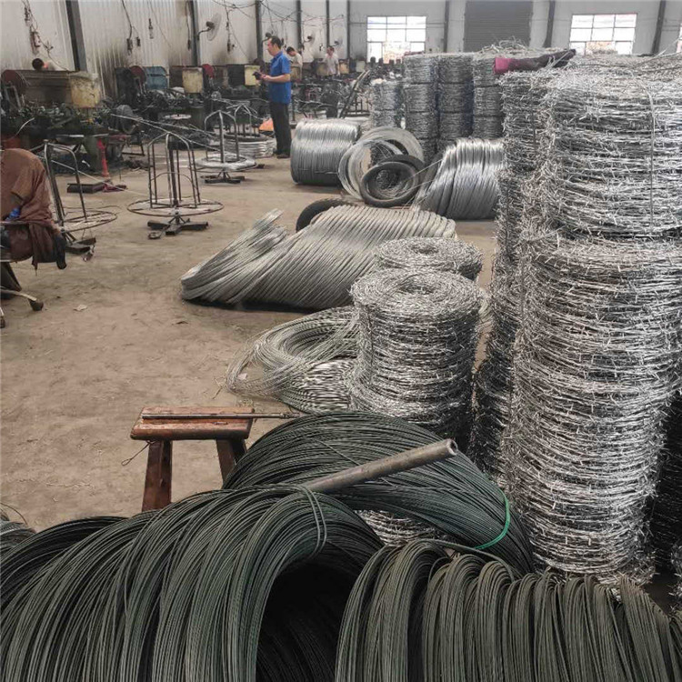  飞腾丝网 围墙刀片刺绳 普通镀锌刺绳 规格报价