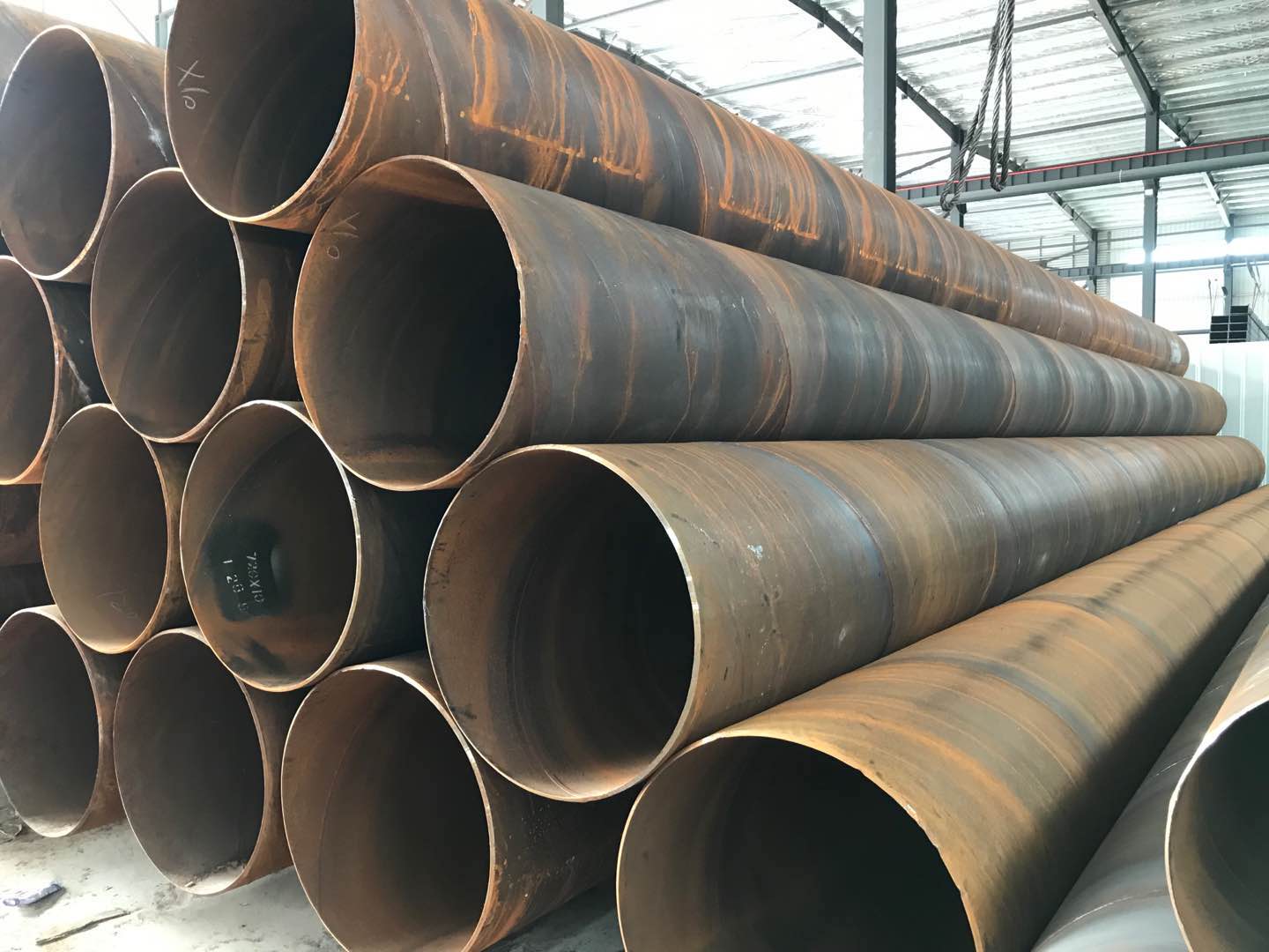 上海友发螺旋钢管厂家直销 大量现货