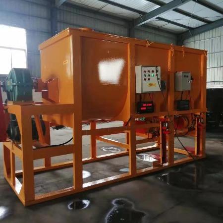 中力众鼎 腻子粉生产线 混合饲料搅拌机 卧式干粉砂浆搅拌机