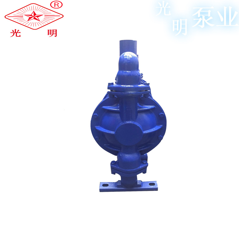 铸铁气动隔膜泵 厂家直销 QBY-40气动隔膜泵 铸铁隔膜泵 污水气动隔膜泵