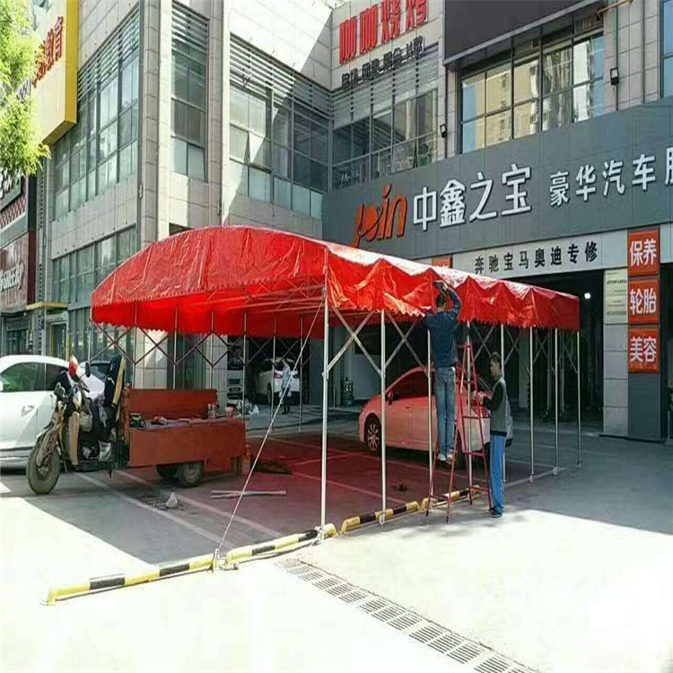 定做户外遮阳烧烤蓬 万鸿 移动推拉帐篷 夜市大型排档雨棚全系列全规格