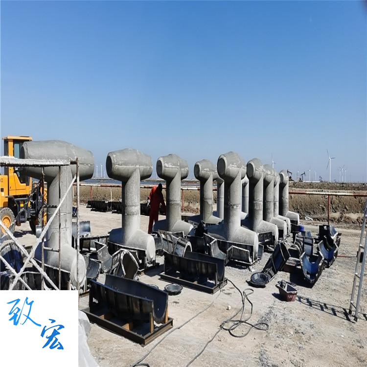 预制消浪栅栏板模具 海边消浪栅栏板模具 致宏 斜坡堤栅栏板模具 源头厂家