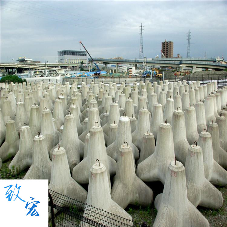 水泥扭王块模具 预制扭王块模板 扭王块钢模具 扭王块钢模板 致宏 供应厂家