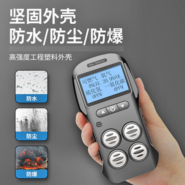 便携式四合一气体检测仪_汇瑞埔多气体检测报警器_价格实惠