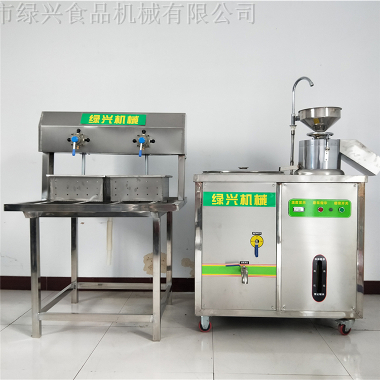 100型商用豆腐机 不锈钢豆腐机 绿兴食品机械供应