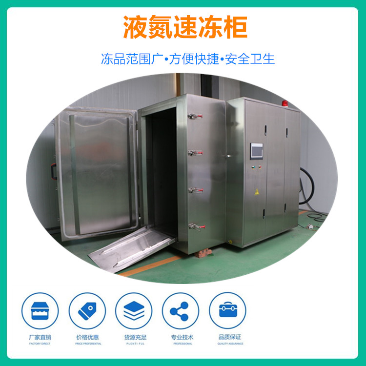 海鲜低温速冻柜  小型食品速冻柜   面点 水果液氮速冻柜