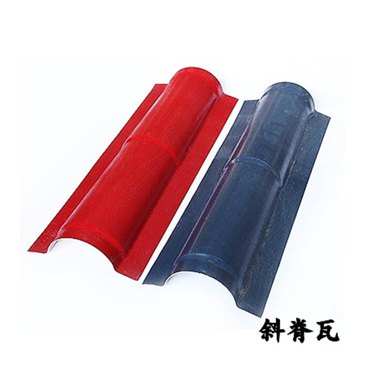 鸡西防腐瓦生产定制 质轻多色可选 云天塑树脂瓦