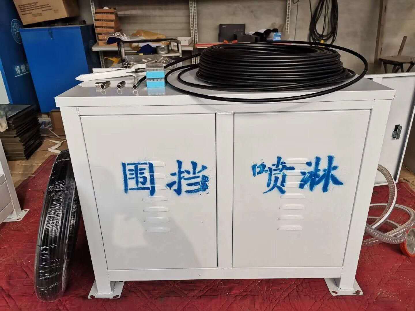 建筑工地围挡喷淋造雾机喷雾设备除尘围墙车间喷淋造雾机