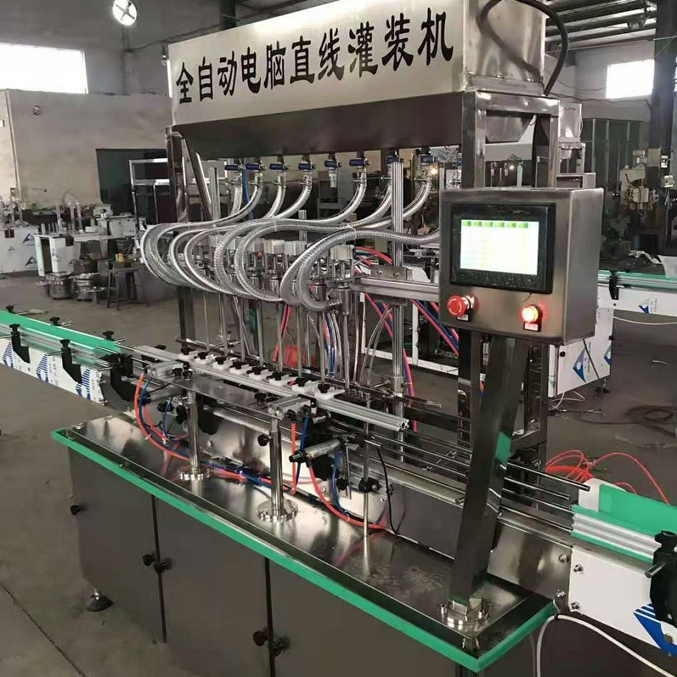 山东灌装机厂家  供应液体灌装机  全自动灌装机 型号齐全 欢迎来厂考察