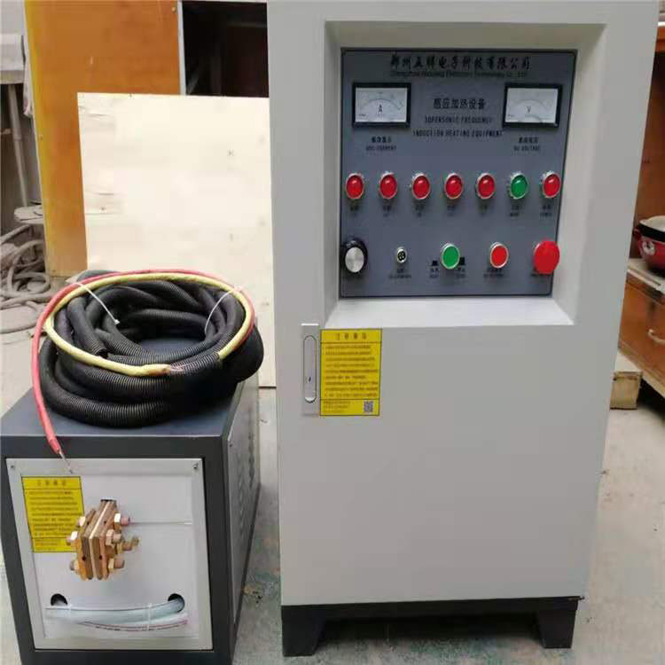 厂家直销50kw钢管涂塑加热机  塑钢缠绕管钢带预加热设备 钢带在线热处理设备