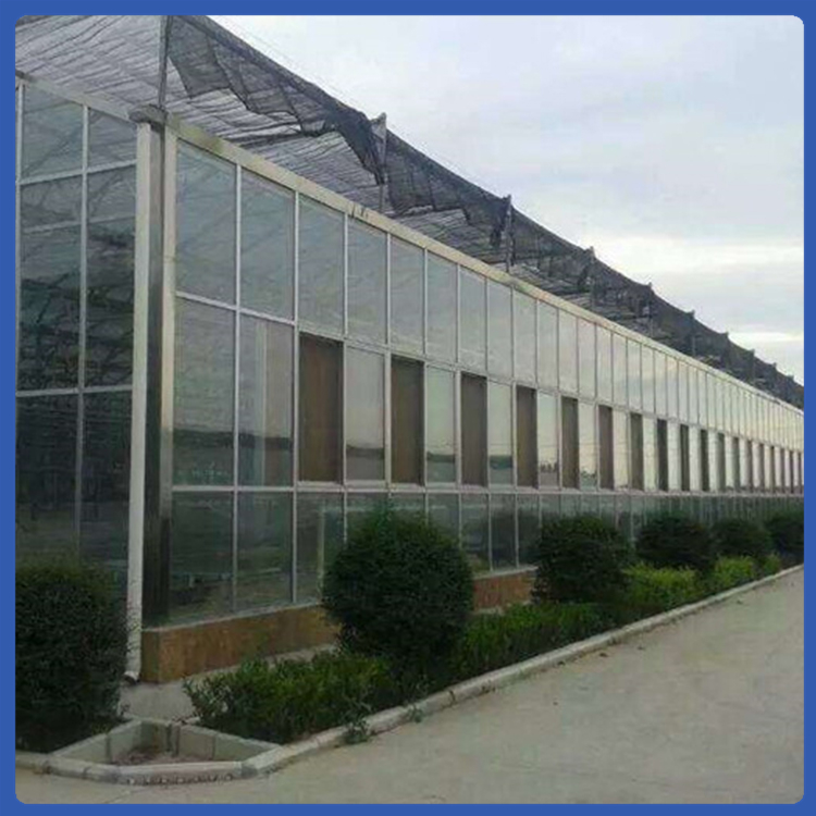 休闲玻璃温室 细节请详谈 智能玻璃温室 山东温室工程建设
