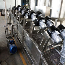 厂家定制翻转式风干流水线 果蔬清洗风干机制造商  兴创食品加工机械