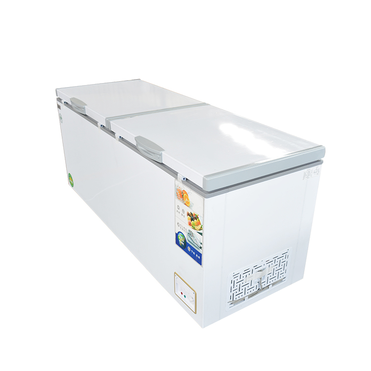 卧式冰柜卧式低温冰箱商用大冰柜侧开门卧式冰柜