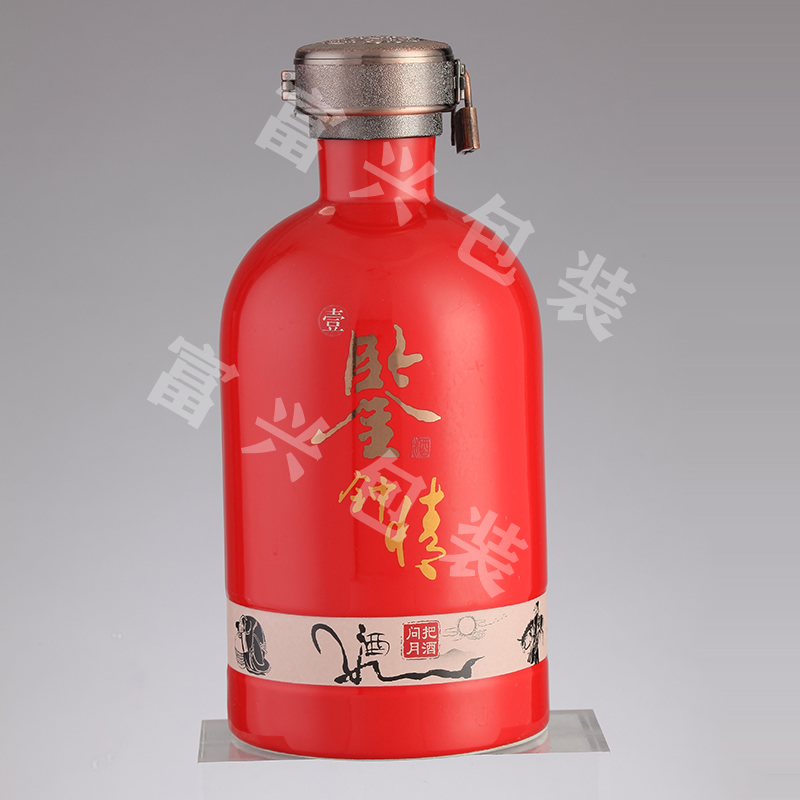 500ml精白料红酒瓶  富兴酒类包装