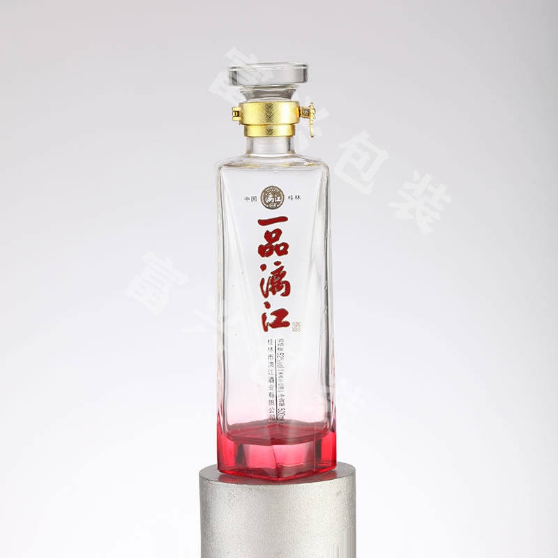 晶白料酒瓶现货包装 山东富兴酒类包装