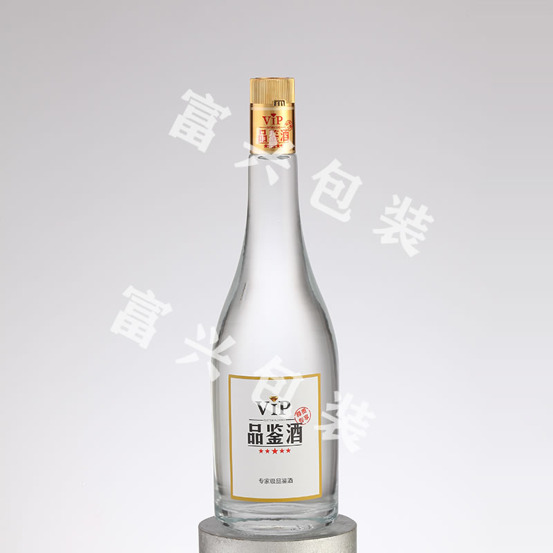 精白料玻璃酒瓶 接待酒瓶现货  山东富兴酒类包装