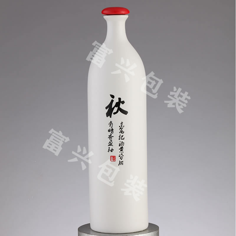 私人订制500ML玻璃瓶 晶白酒瓶  郓城富兴酒类包装