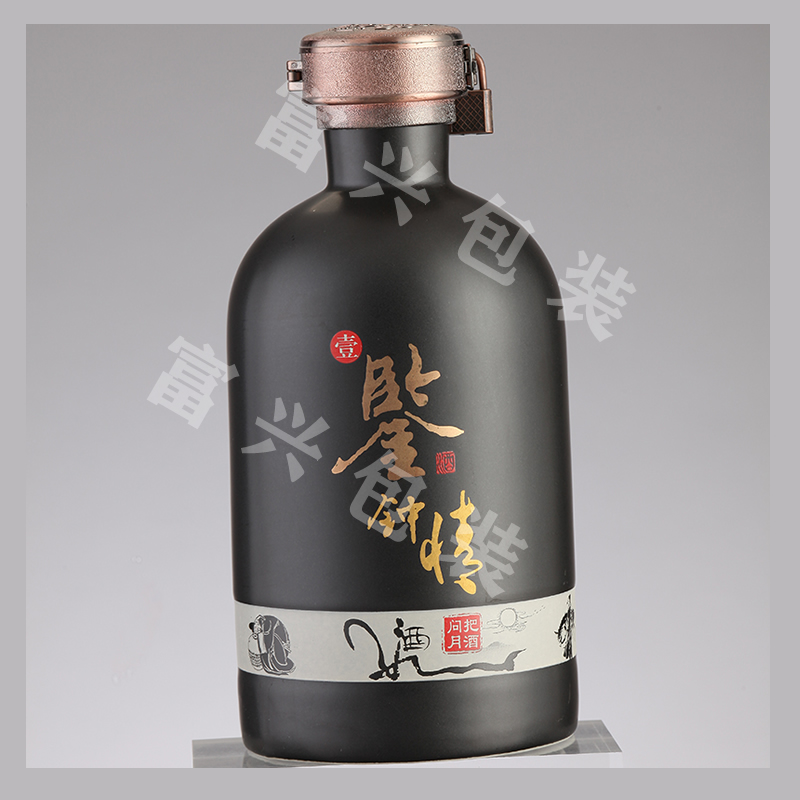 白酒玻璃瓶500ml 郓城富兴酒类包装
