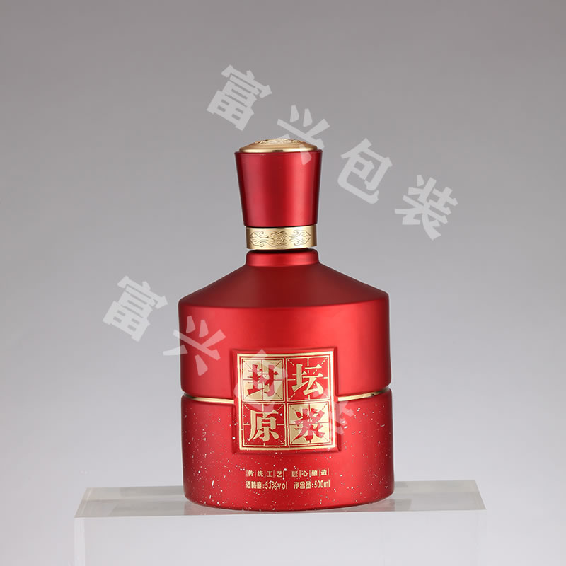 250亳升白酒瓶值得信赖 彩色玻璃瓶现货  郓城富兴酒类包装