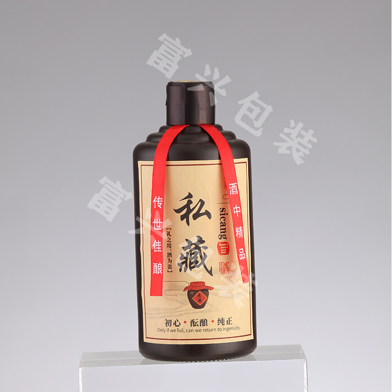 喜宴酒瓶生产厂家 喷涂玻璃酒瓶 现货包装 山东富兴酒类包装