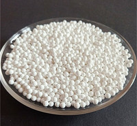 活性氧化铝3-5mm常规白色固体现货 水处理用除氟吸附剂氧化铝球价格
