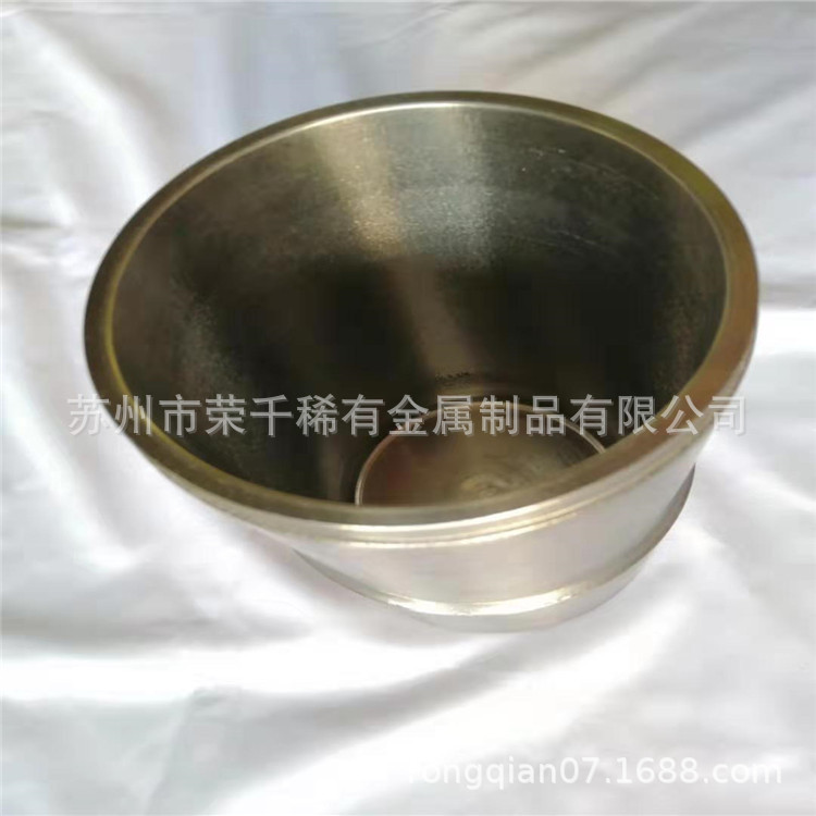 来图定制异型钨坩埚 耐高温熔炼蓝宝石用大型钨坩埚 钨加工件