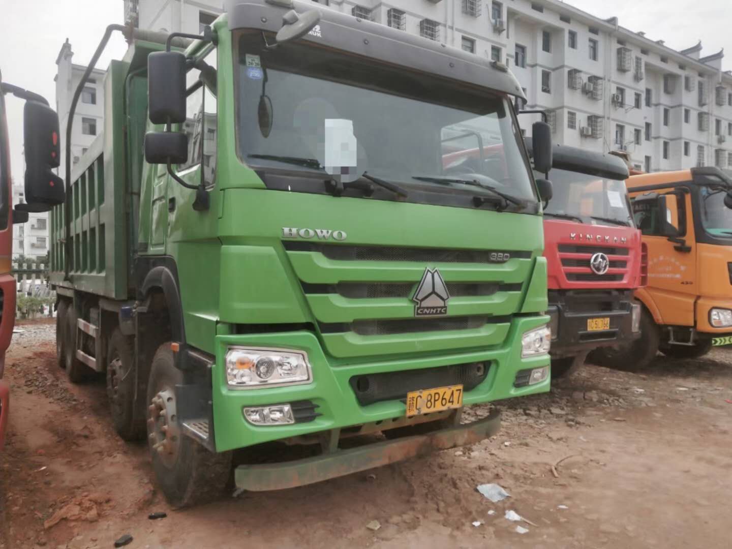 19年7月上户 豪沃前四后八自卸车 司机一手车 欢迎来咨询