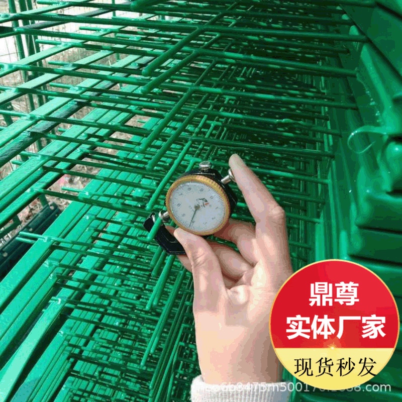 鼎尊 框架护栏网价格 公路铁路防护镀锌框架隔离栅护栏网 规格齐全