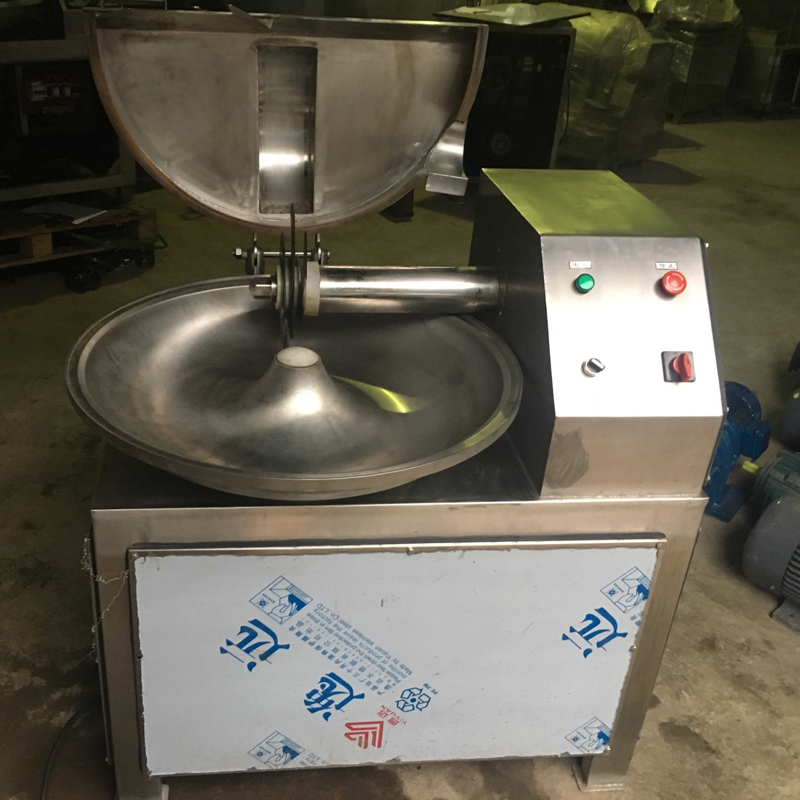 鳕鱼斩拌乳化设备 鱼肠大型斩拌机 不锈钢斩拌机 韭花酱斩拌机