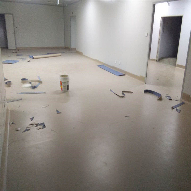 上海嘉定区疗养院PVC地板铺装