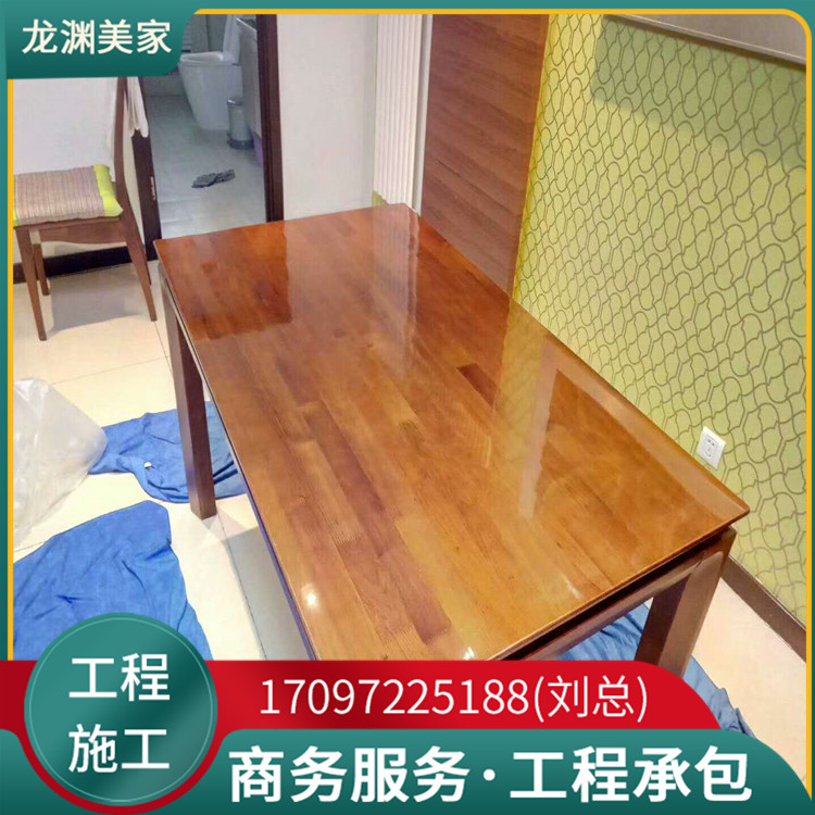 实木餐桌大理石桌面耐高温保护膜 防水透明高清桌面贴膜 家具贴膜 家俱保护膜 
