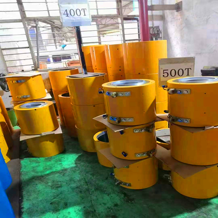 陕西榆林中拓供应穿心式千斤顶桥梁千斤顶 智能张拉千斤顶