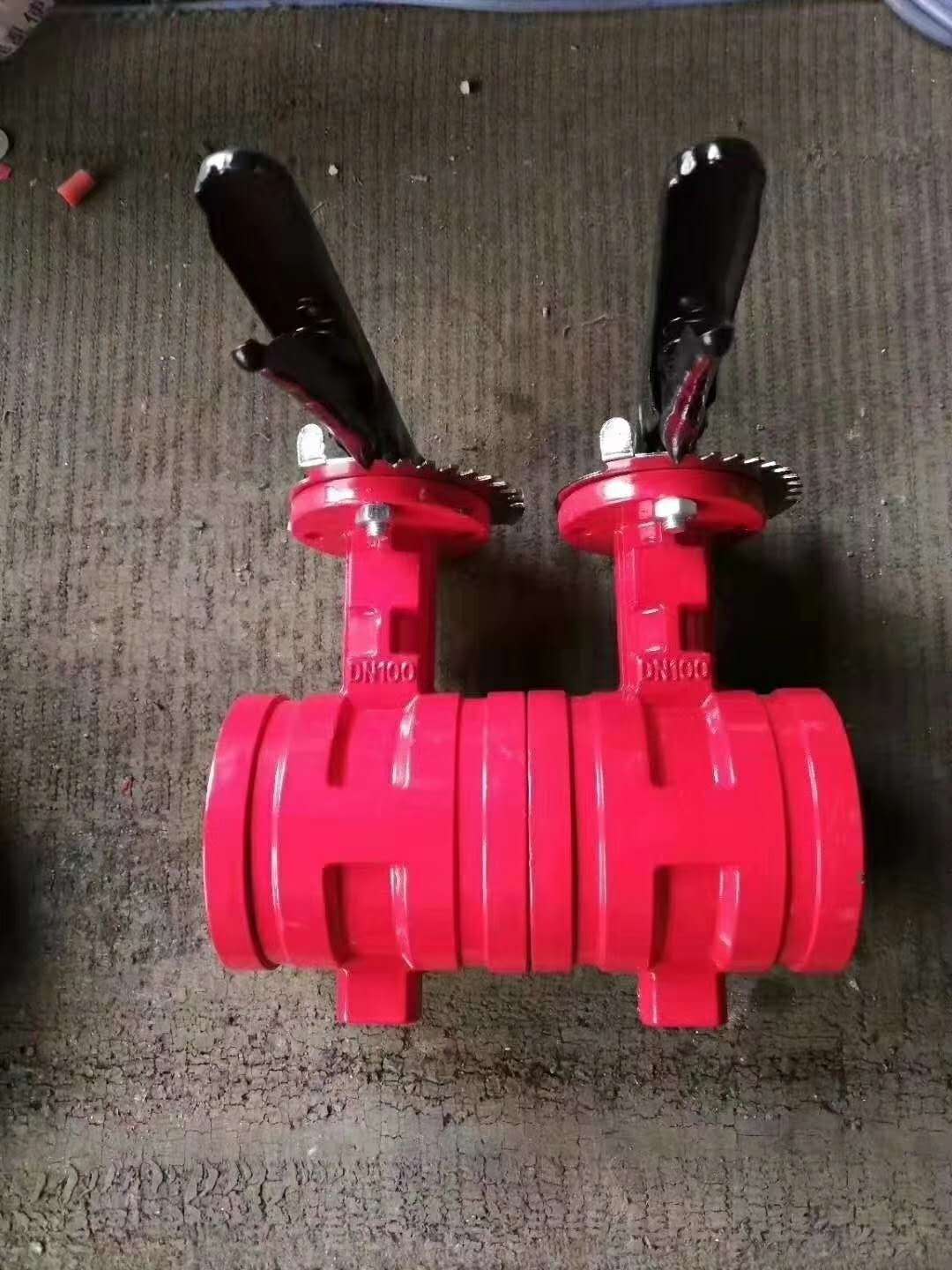 西安重型沟槽蝶阀_流量调节阀门_规格多样