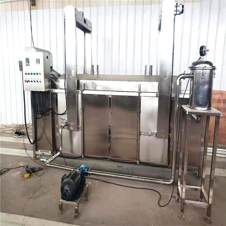 全自动麻花油炸生产流水线  自动连续式油炸设备  薯条薯片油炸机销售商