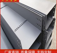  厂家批发防火喷塑电缆桥架 喷塑槽式电缆桥架 喷塑电缆桥架