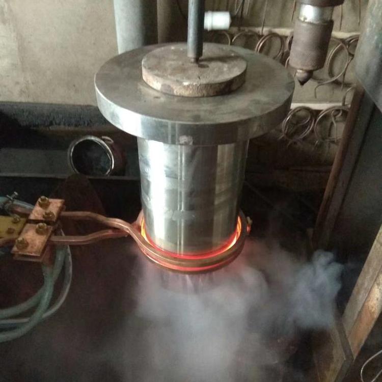 大型轧辊表面淬火中频成套设备 中频轧辊淬火设备  重型轧辊数控中频淬火设备