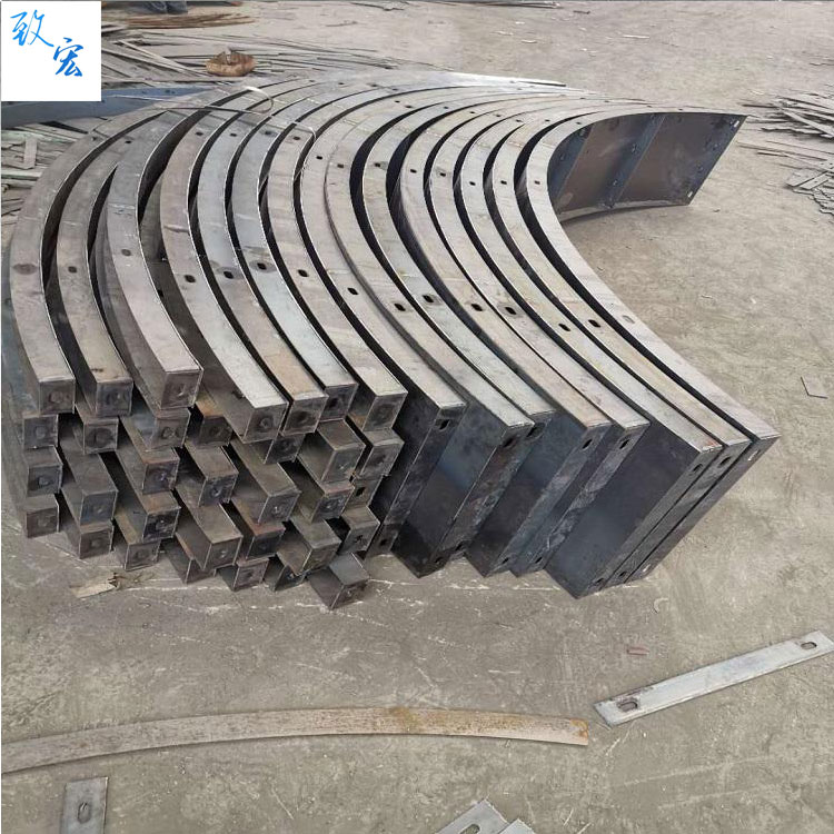 包头现浇风电基础钢模具 风机基础底座钢模板 混凝土风力发电底座模板 致宏 现货