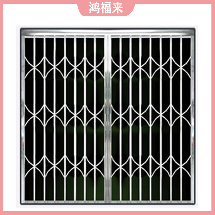 宣汉304不锈钢拉闸门 0.8厚商铺防盗门