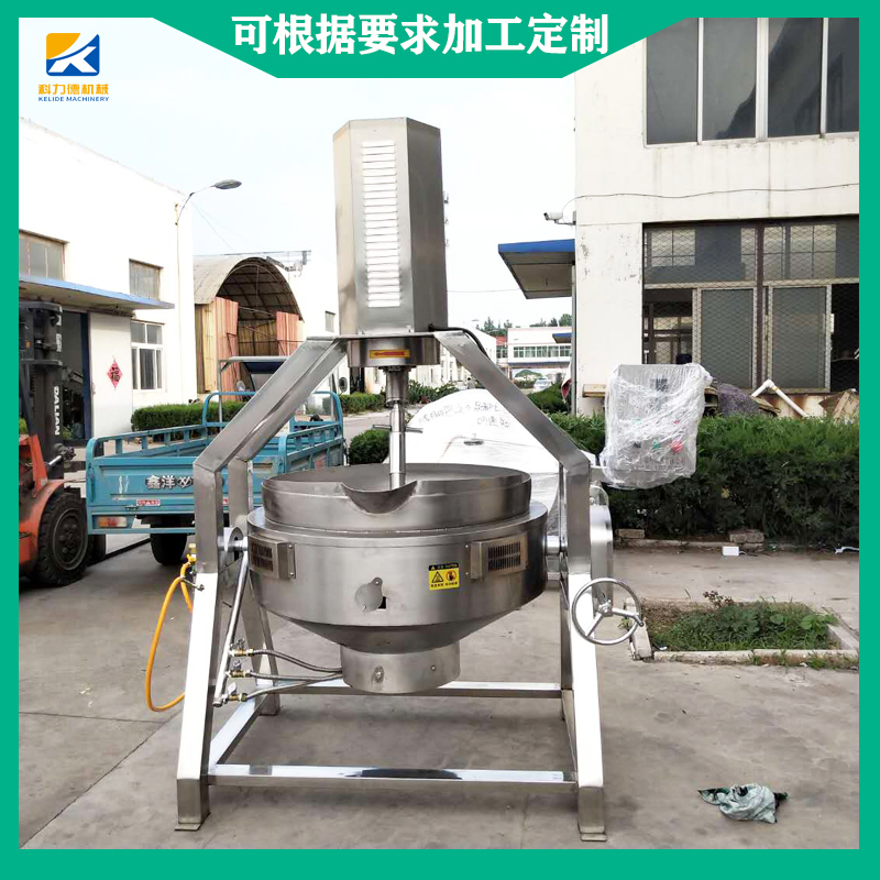 网红奶枣高粘度搅拌炒锅 无核奶酪枣夹杏仁搅拌锅 奶豆腐熬制锅