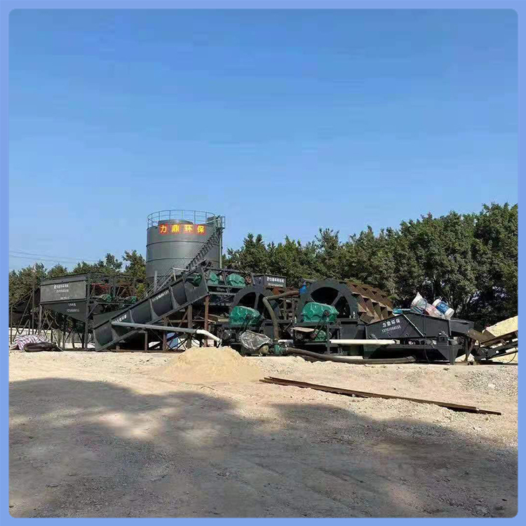 大型干式制砂设备 轮斗洗砂机 力鼎二手洗砂机