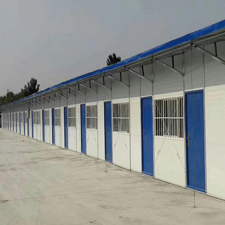 轻钢彩板房 鑫万鸿 可移动 可二次利用 活动板房 定制
