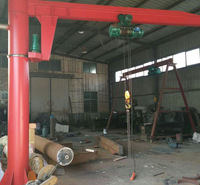 电动单梁悬臂吊定做小型定柱式旋臂吊 BZD型电动单梁悬臂吊