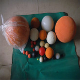 厂家直销各种规格的硅胶球橡胶球带孔橡胶球耐高温硅胶球