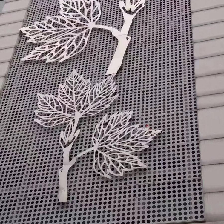 云南3D打印氟碳造型铝单板  艺术背景墙装饰
