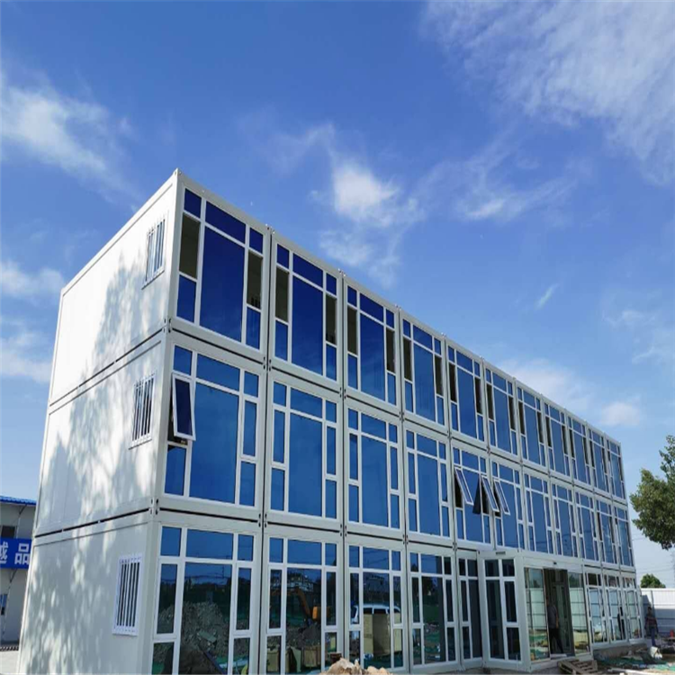 工地项目住人打包箱 现场安装 鑫万鸿 打包箱房 省钱省时省力