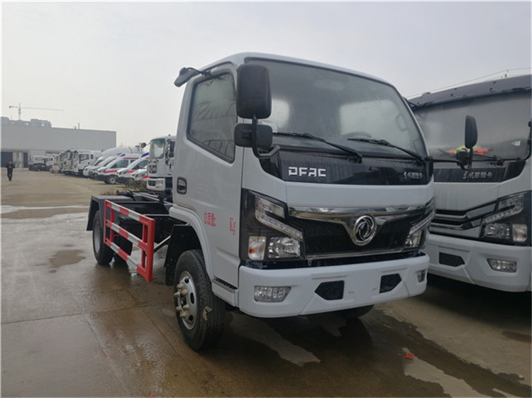 东风5方勾臂垃圾车价格