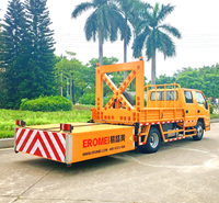 防撞缓冲车防撞车蝎式拖挂防撞易路美防撞缓冲车通过安全测试
