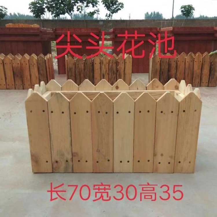 宏之大 防腐木木花箱 市政园林组合花箱 欢迎咨询