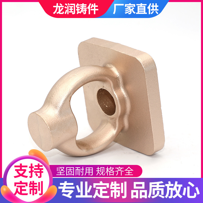 非标定制铜铸件 不易腐蚀 衬套法兰铜铸件