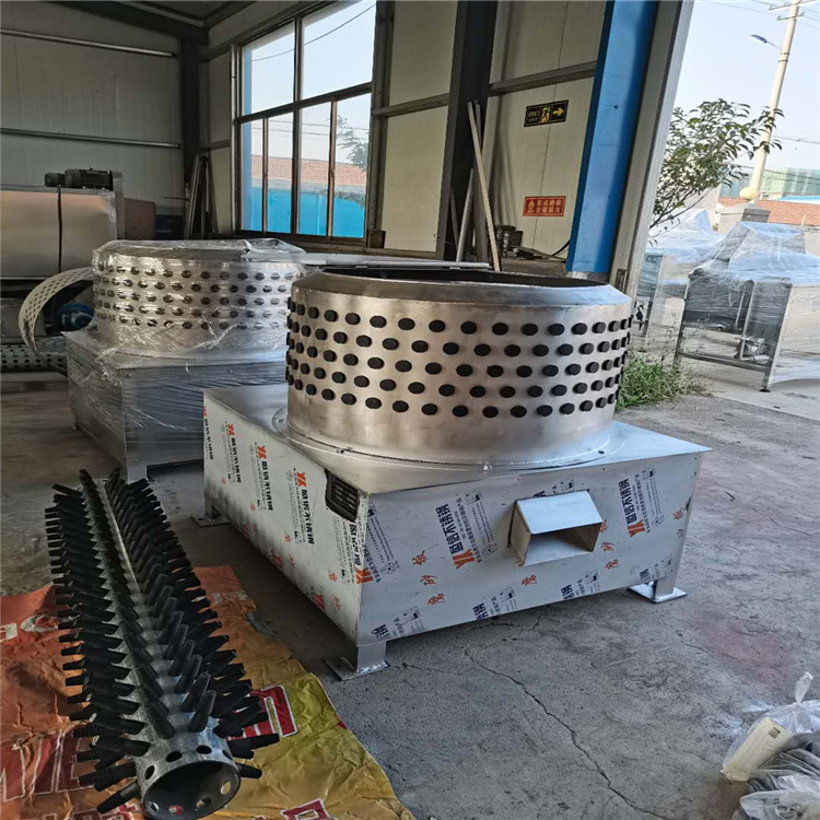 盛康屠宰牛头脱毛机  多规格牛头脱毛设备  牛头打毛机可定制
